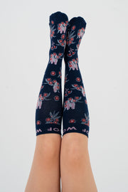 Australian Red Flowering Gum Women’s Bamboo Compression Socks