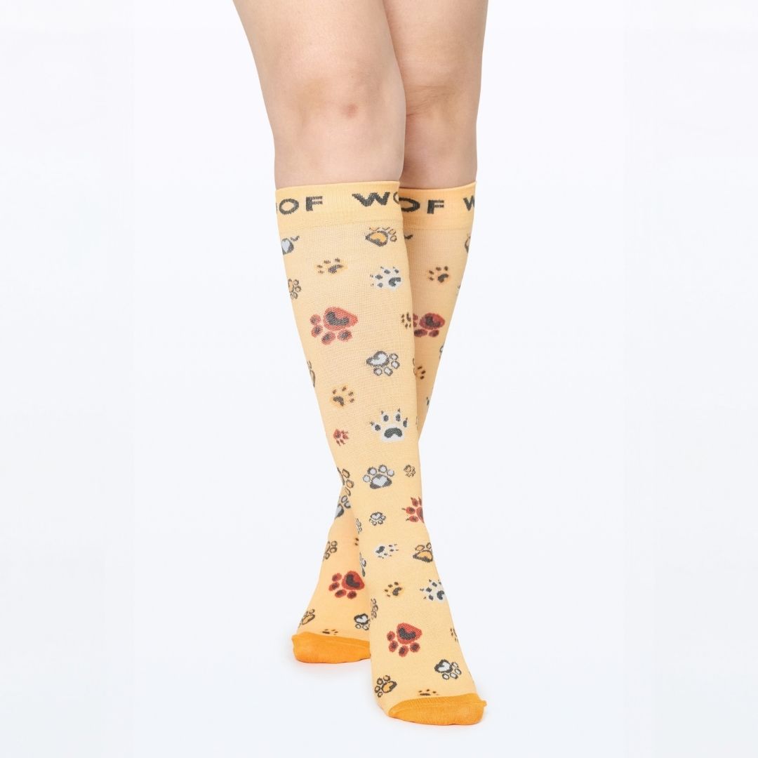 Paws Up Bamboo Compression Socks