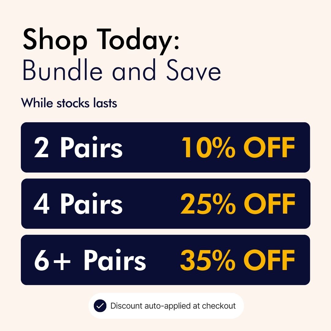 Spotty Spice Bamboo Compression Socks