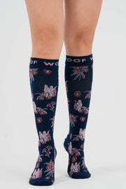 Australian Red Flowering Gum Women’s Bamboo Compression Socks
