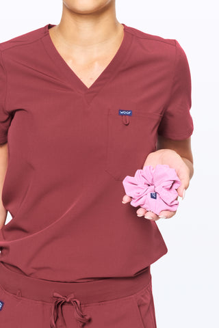 Mauve Scrunchie