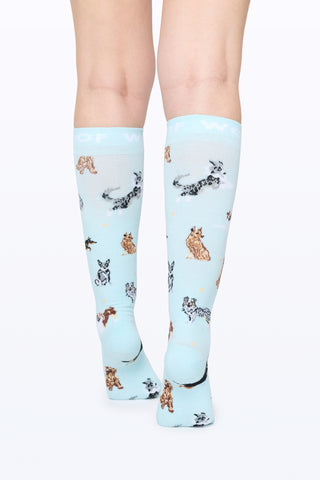 Down Under Dogs Bamboo Compression Socks