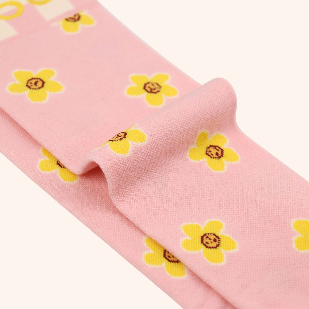 Daisy Delight Bamboo Compression Socks