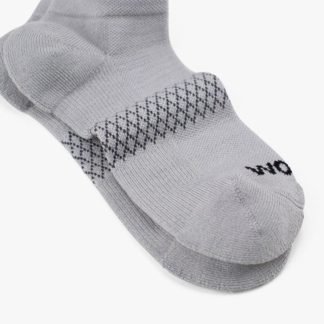 Grey Bamboo Ankle Compression Socks