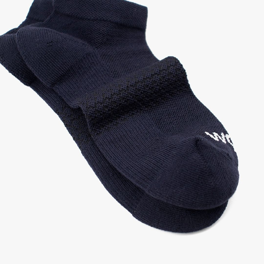 Navy Bamboo Ankle Compression Socks