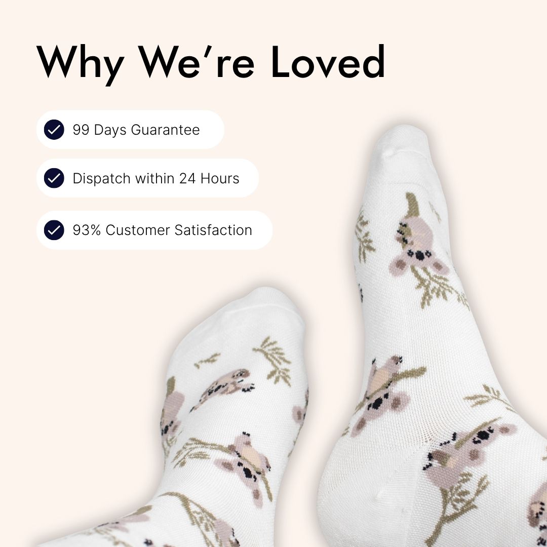 Sunburnt Country Bamboo Compression Socks